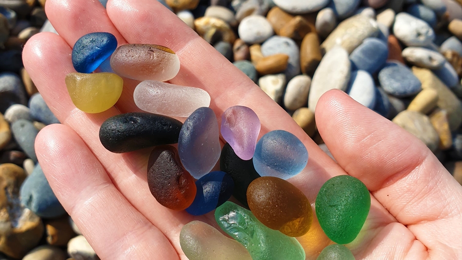seaham hall beach sea glass
